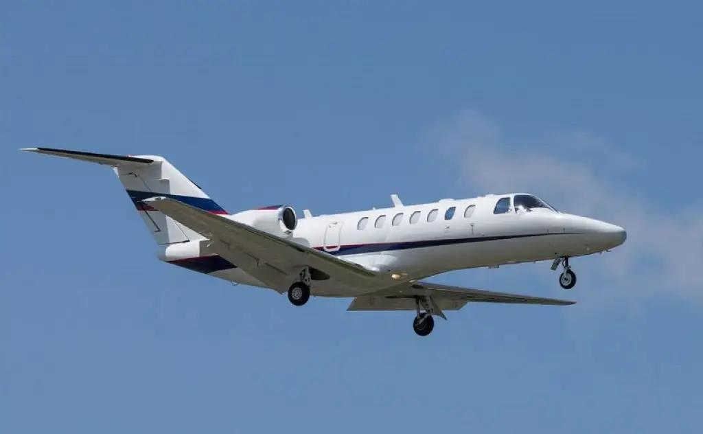 Citation CJ2 private jet exterior