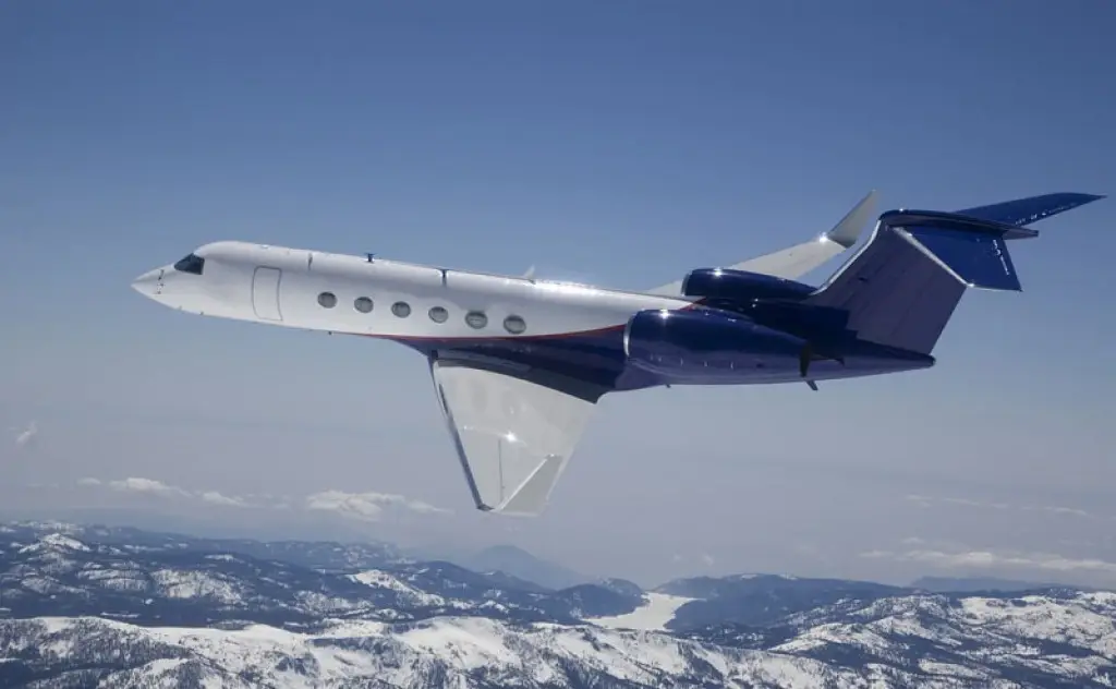 Gulfstream GV private jet for charter to Dubai