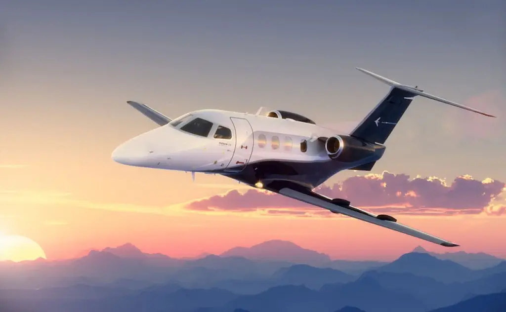 Phenom 100E private jet for charter to Nantucket