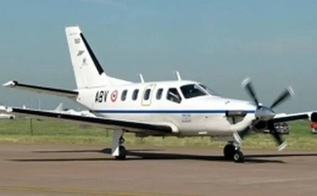 TBM 900 private jet exterior