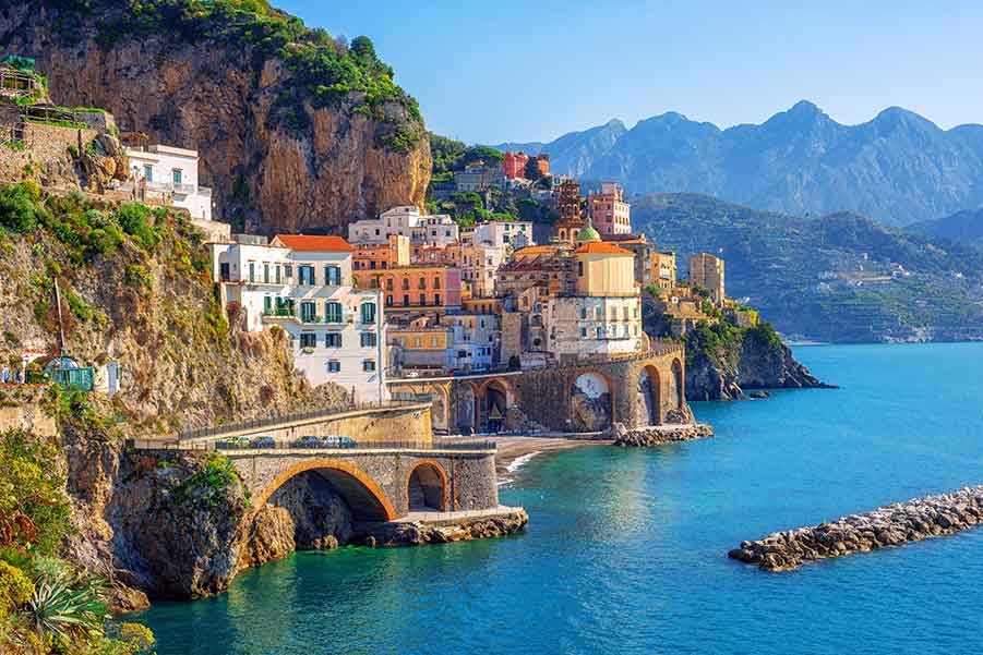 Amalfi private jet charter