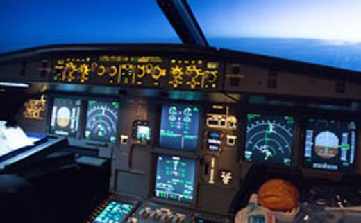 Airbus A319 Cockpit