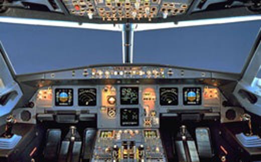 Airbus A320 Cockpit
