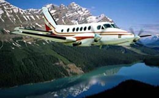 King Air B100private jet charter