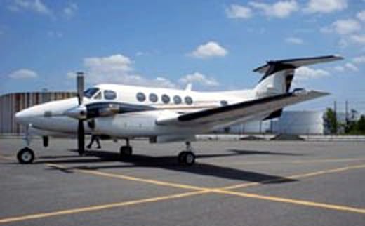 King Air B200private jet charter