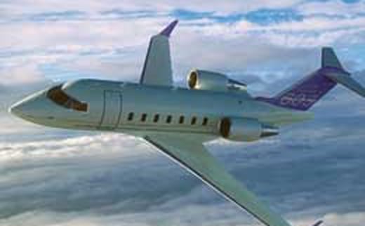 Challenger 605private jet charter