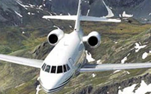 Falcon 2000private jet charter