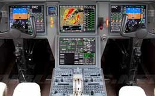 Falcon 900LX Cockpit