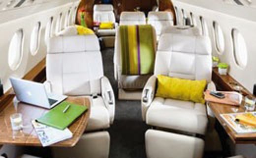Falcon 900LX Interior