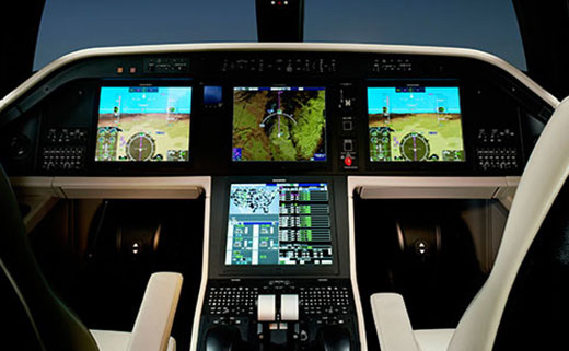 Legacy 450 Cockpit