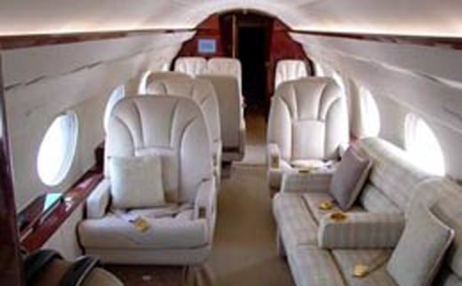 Gulfstream GIII Interior