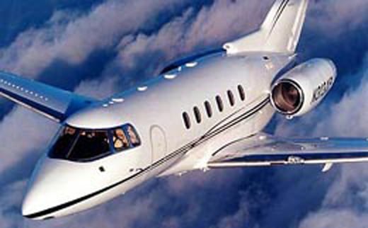 Hawker 1000private jet charter