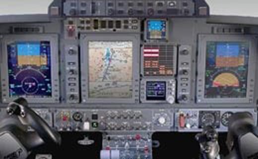 Piaggio Aero P180 Avanti II Cockpit