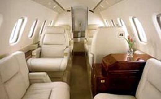 Piaggio Aero P180 Avanti II Interior